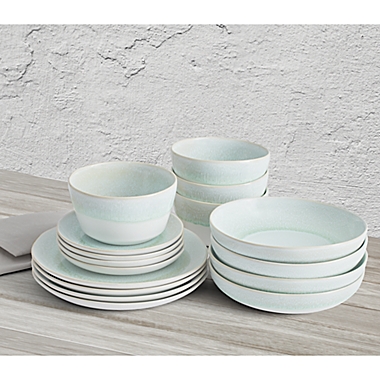 Bee &amp; Willow&trade; Weston 16-Piece Dinnerware Set in Mint. View a larger version of this product image.