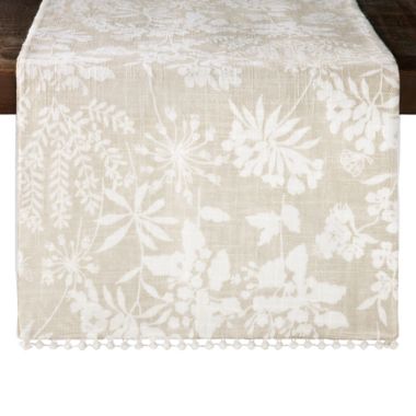 Bee &amp; Willow&trade; Garden Floral 72-Inch Table Runner. View a larger version of this product image.