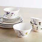 Alternate image 6 for Bee &amp; Willow&trade; Charlotte Floral Organic 12-Piece Dinnerware Set