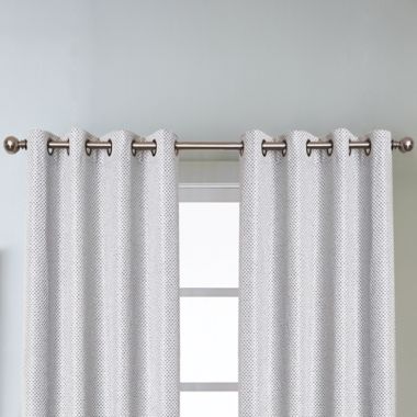 Bee & Willow&trade; Oakdale 84-Inch Grommet 100% Blackout Curtain Panel in Navy (Single). View a larger version of this product image.