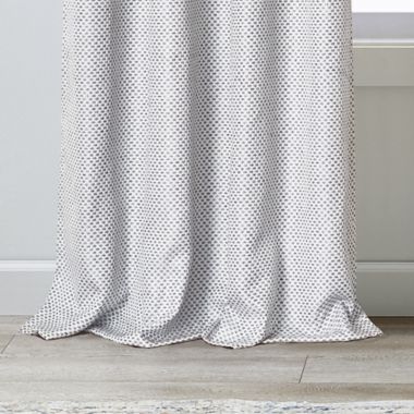 Bee & Willow&trade; Oakdale 84-Inch Grommet 100% Blackout Curtain Panel in Navy (Single). View a larger version of this product image.