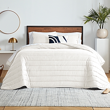 Studio 3B&trade; Solid Modal Jersey 2-Piece Twin/Twin XL Comforter Set in Heather Cream. View a larger version of this product image.