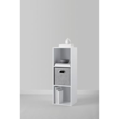 Simply Essential&trade; 3-Cube Organizer in Soft White. View a larger version of this product image.