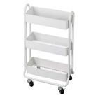 Alternate image 5 for SALT&trade; Narrow Bath Storage Cart in White