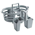 Alternate image 2 for SALT&trade; 2-in-1 Portable Shower Caddy in Grey