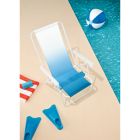 Alternate image 1 for H for Happy&trade; 5-Position Beach Chair in Blue/White Ombre