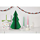 Alternate image 1 for H for Happy&trade; 16-Inch Large Paper Christmas Tree Figurine in Green