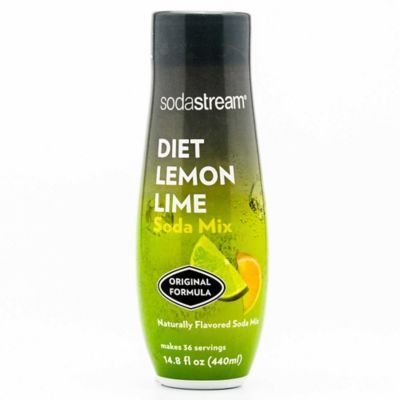SodaStream&reg; Fountain Style Diet Lemon Lime Flavored Sparkling Drink Mix