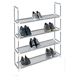 Stackable Shoe Storage and Organizer Racks 4-Tier