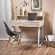 GDF Studio Troy Wood Computer Desk with Drawers
