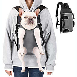 Ownpets Legs Out Front Dog Carrier L Grey