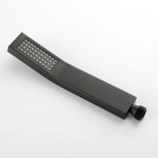 Infinity Merch Handheld Shower with 28-Inch Slide Bar and 59-Inch Hose in Matt Black