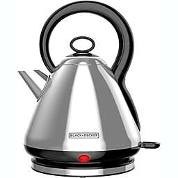 BLACK+DECKER Stainless Steel Electric Cordless Kettle, 1.7L