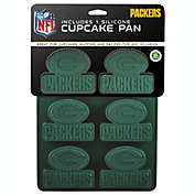 MasterPieces Game Day - FanPans NFL Green Bay Packers Silicone Muffin Pan - Dishwasher Safe