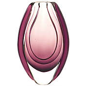 Accent Plus Wild Orchid Art Glass Vase