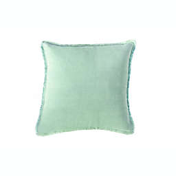 Anaya Home Mint Green Linen Down Alternative 26x26 Pillow