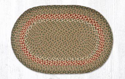 Natural 30x20x0.17 Earth Rugs 02-776 Rug 