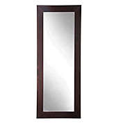 BrandtWorks Commercial Value Walnut Fitting Room Tall Mirror - 21.5" x 71"