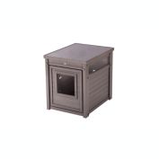 New Age Pet ECOFLEX Litterloo Litter Box Cover, End Table - Gray