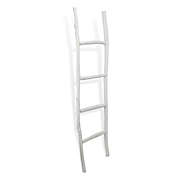 Cheungs Decorative White Wash Wood Ladder