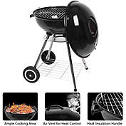 UBesGoo 18" Portable Charcoal Grill with Wheels