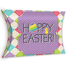 Big Dot of Happiness Hippity Hoppity - Favor Gift Boxes - Easter Bunny Party Large Pillow Boxes - Set of 12