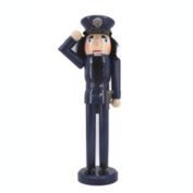 14IN Policeman Christmas Nutcracker