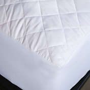 100% Cotton Quilted Mattress Pad with Full Elastic Pockets - Cal King   Bokser Home