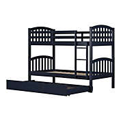 South Shore Asten Bunk Beds With Trundle - Blue