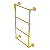 Allied Brass Monte Carlo Collection 4 Tier 30 Inch Ladder Towel Bar with Dotted Detail