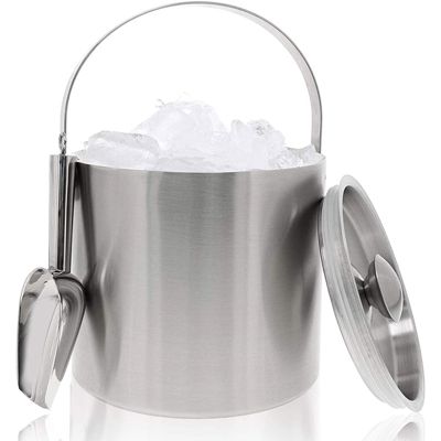 Stainless Steel Ice Bucket Scoop | Bed Bath & Beyond