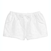First Impressions Baby Girl&#39;s Eyelet Cotton Shorts White Size 24 Months
