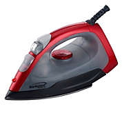 Brentwood Full Size Steam / Spray / Dry Iron in Red and Gray