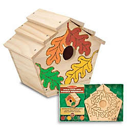 Melissa And Doug Build Your Own Wooden Birdhouse Set