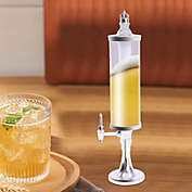 Stock Preferred Clear Fashionable Drink Dispenser with LED Light and Ice Tube Clear