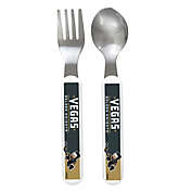 BabyFanatic Fork And Spoon Pack - NHL Vegas Golden Knights - Officially Licensed Toddler & Baby Safe Set