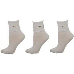Sierra Socks Classic Ribbed Single Cuff Pima Cotton 3 Pairs Pack School Uniform Socks