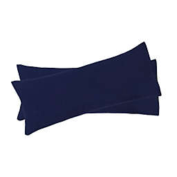 PiccoCasa Set of 2 Body Pillow Cover, Soft Microfiber Pillow Cases Weave for 90 Gsm Ployester, Full Pillowcases Pillow Protector for Body Pillows Body(20