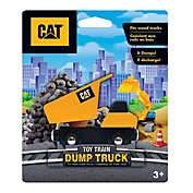 MasterPieces Wood Train Engine - Caterpillar Dump Truck - Officially Licensed Toddler & Kids Toy