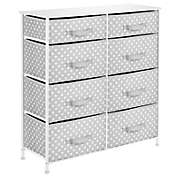 mDesign Baby + Kids Large Storage Dresser with 8 Drawers