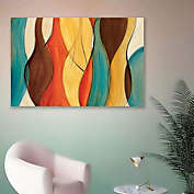 Wall26 Abstract Colorful Lines Giclee Painting Wall Art