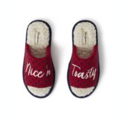 Dearfoams Women's Holiday Slide Slippers