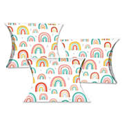Big Dot of Happiness Hello Rainbow - Favor Gift Boxes - Boho Baby Shower and Birthday Party Petite Pillow Boxes - Set of 20
