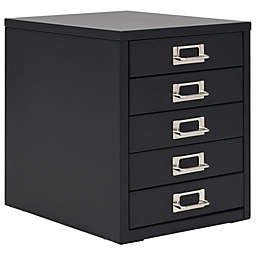 vidaXL Filing Cabinet with 5 Drawers Metal 11