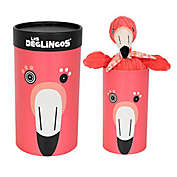 Les Deglingos 33125&quot;Simply Flamingos The Flamingo&quot; Soft Toy, 23 cm