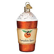 Old World Christmas Glass Blown Ornament, Pumpkin Spice Latte (#32478)