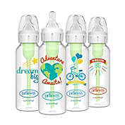 Dr. Browns Natural Flow Anti-Colic Options+ Narrow Baby Bottles 8 oz, 4 Pack, Dream Adventure