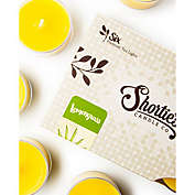 Shortie&#39;s Candle 6 Yellow Premium Scented Lemongrass Tealight Candles