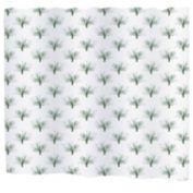 Carnation Home Fashions E" x tra Wide "Faith" Fabric Shower Curtain - Multi 108" x 72"