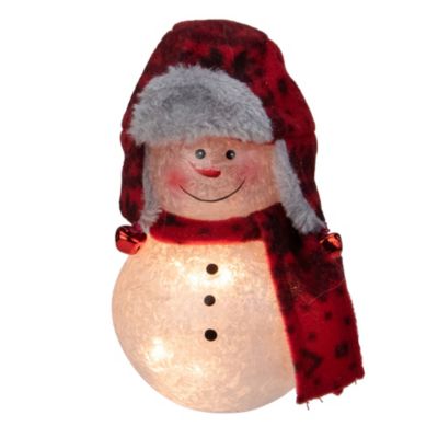 Ho!” Santa “Let it Snow”or “Welcome” Snowman Wall Hanging Ho Plush “Ho 